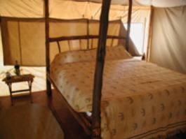 Ndarakwai Camp/in der Hütte